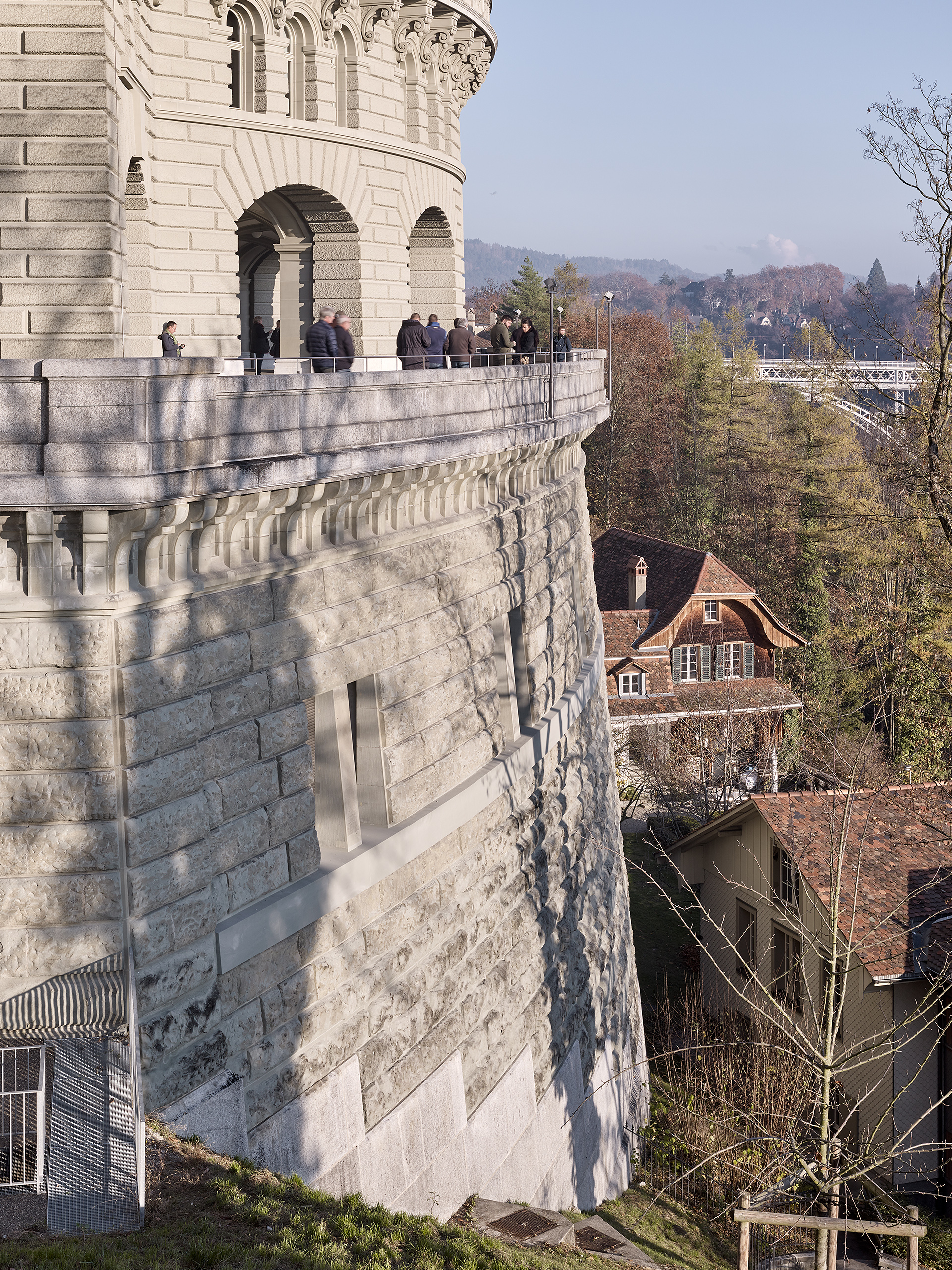 E18694 · BBL Stützmauer Bundeshaus